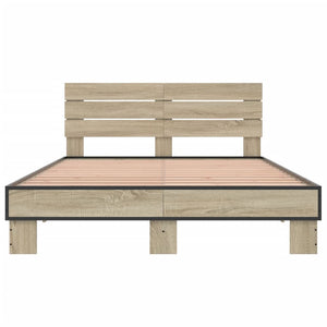 Giroletto Rovere Sonoma 140x200 cm in Legno Multistrato Metallo 3280148