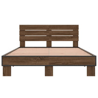 Giroletto Rovere Marrone 120x200cm in Legno Multistrato Metallo 3280156