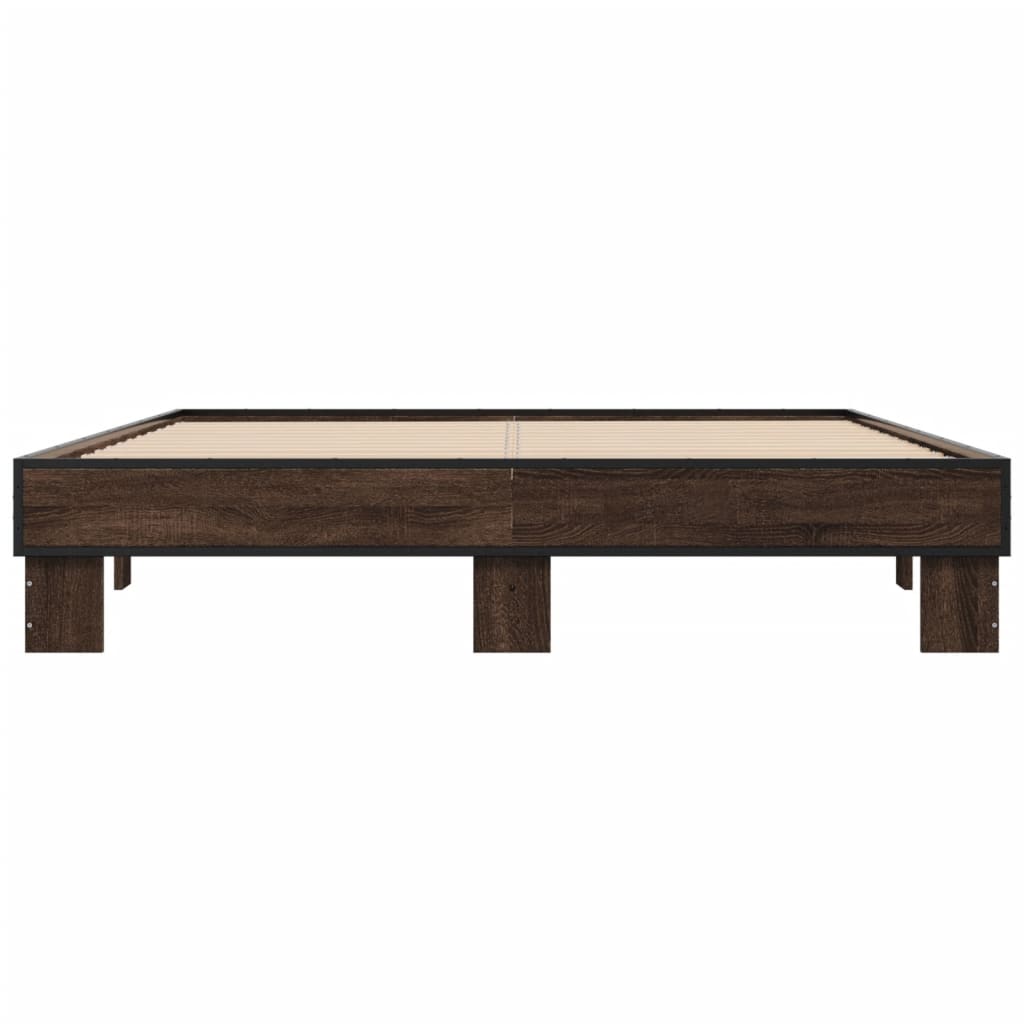 Giroletto Rovere Marrone 150x200cm in Legno Multistrato Metallo 3280236