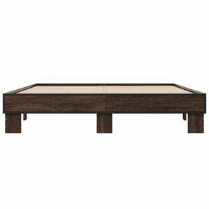 Giroletto Rovere Marrone 150x200cm in Legno Multistrato Metallo 3280236