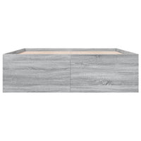 Giroletto Grigio Sonoma 160x200 cm in Legno Multistrato 3280914