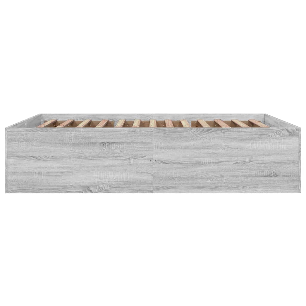 Giroletto Grigio Sonoma 160x200 cm in Legno Multistrato 3280914