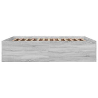 Giroletto Grigio Sonoma 160x200 cm in Legno Multistrato 3280914