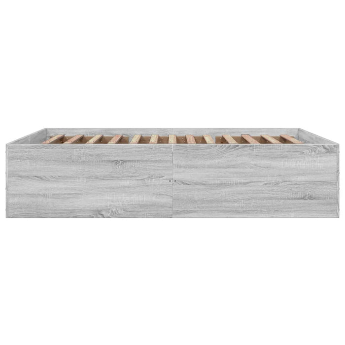 Giroletto Grigio Sonoma 160x200 cm in Legno Multistrato 3280914