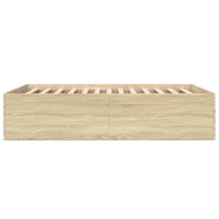 Giroletto Rovere Sonoma 135x190 cm in Legno Multistrato 3280946