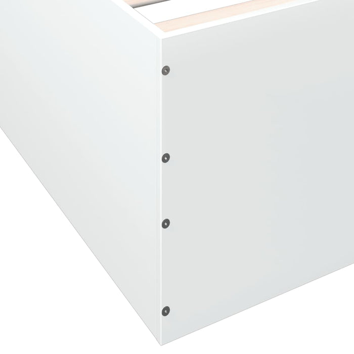 Giroletto Bianco 90x200 cm in Legno Multistrato