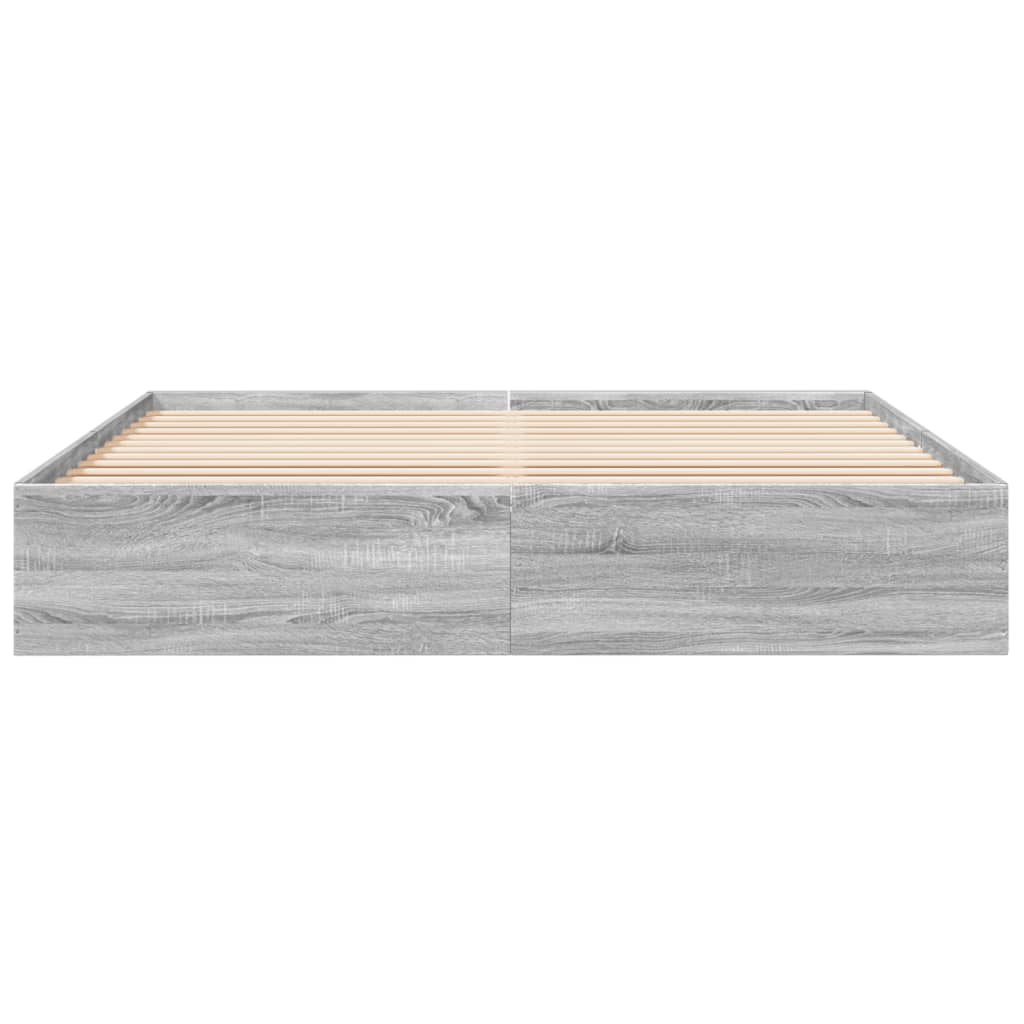 Giroletto Grigio Sonoma 200x200 cm in Legno Multistrato