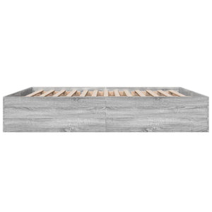 Giroletto Grigio Sonoma 200x200 cm in Legno Multistrato