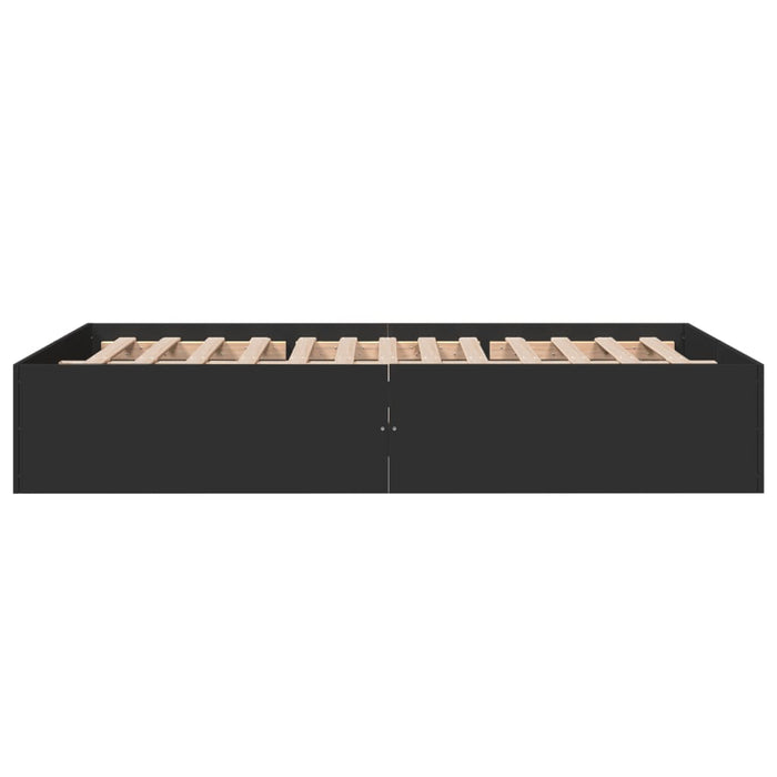 Giroletto Nero 140x200 cm in Legno Multistrato 3281015