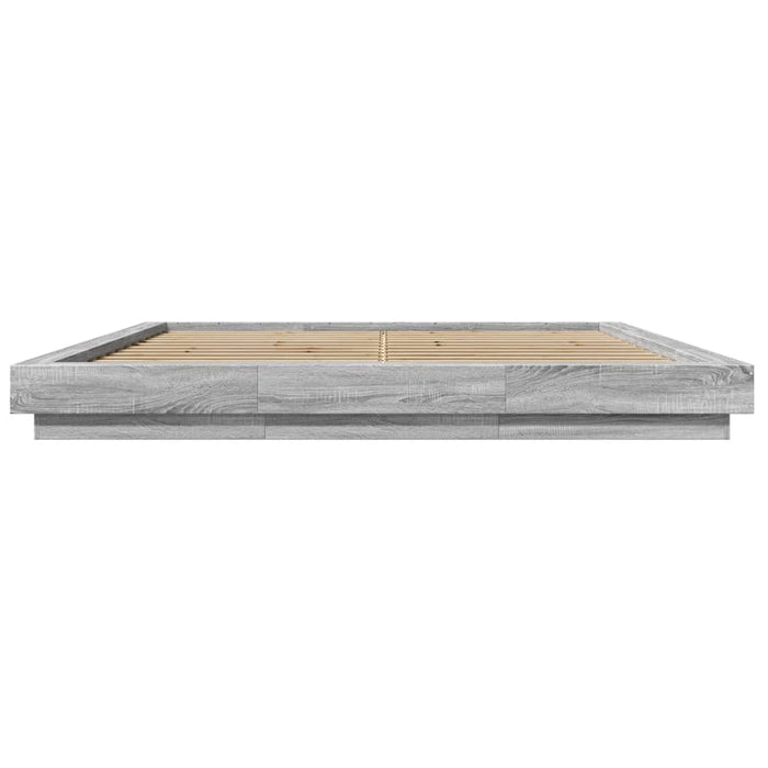 Giroletto Grigio Sonoma 200x200 cm in Legno Multistrato 3281166