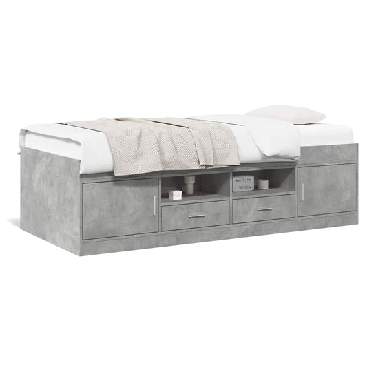 Divano Letto con Cassetti senza Materasso 75x190 cm 3280261