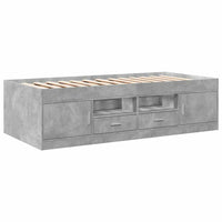 Divano Letto con Cassetti senza Materasso 75x190 cm 3280261