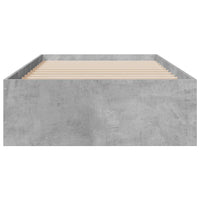 Giroletto Cassetti Grigio Cemento 90x190 cm Legno Multistrato 3280436