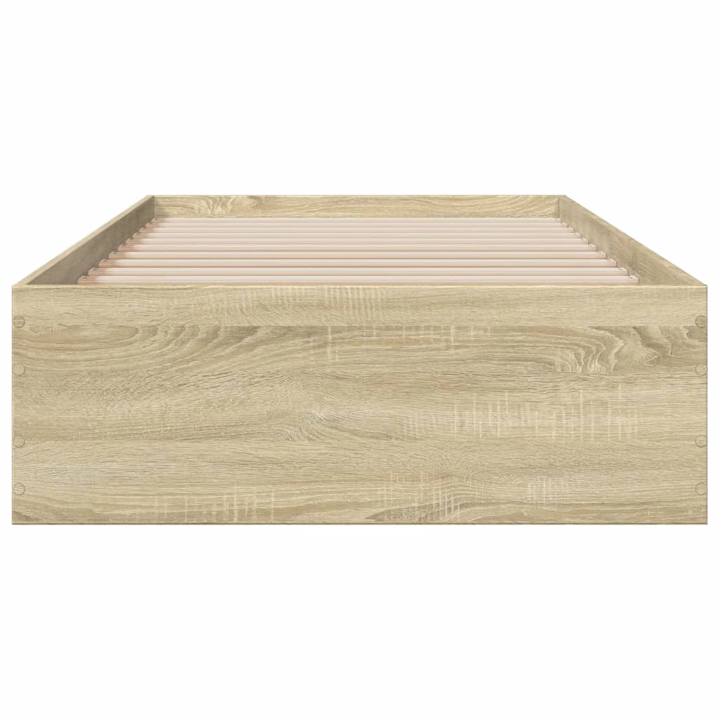 Giroletto Cassetti Rovere Sonoma 75x190 cm Legno Multistrato 3280442