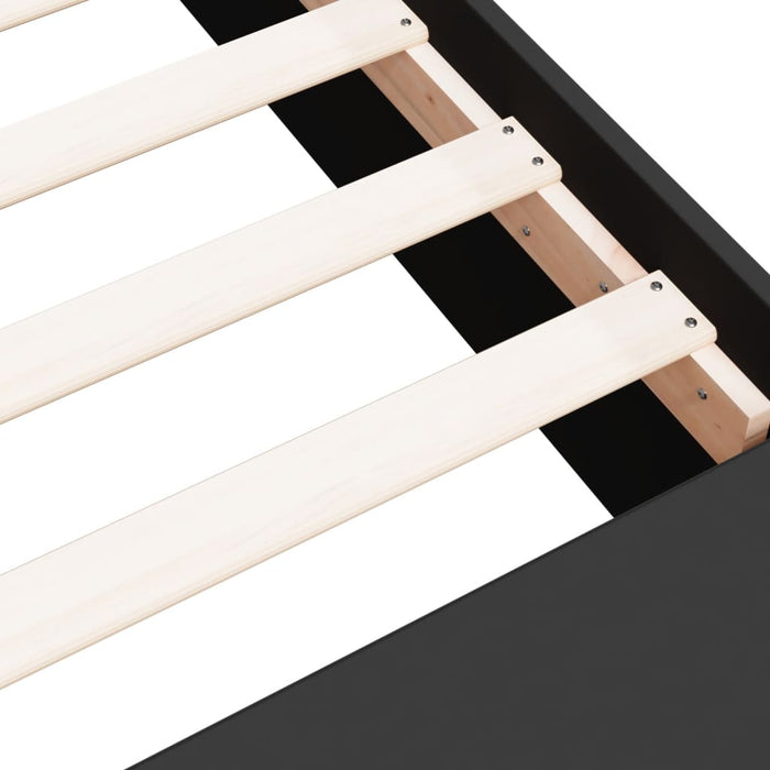 Giroletto Nero 135x190 cm in Legno Multistrato 3280588