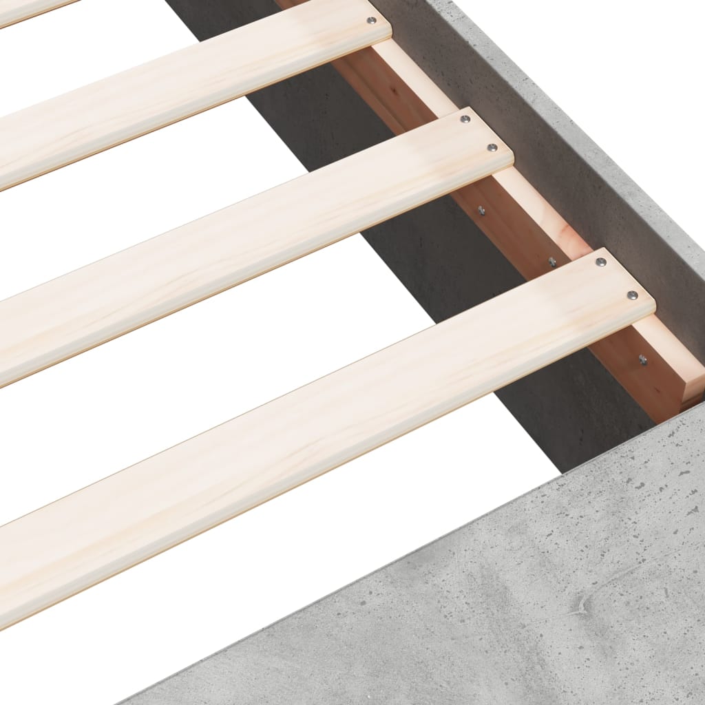 Giroletto Grigio Cemento 135x190 cm in Legno Multistrato 3280590