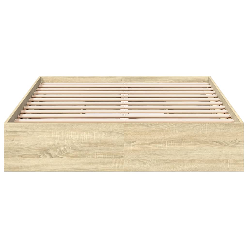 Giroletto Cassetti Rovere Sonoma 120x190 cm Legno Multistrato