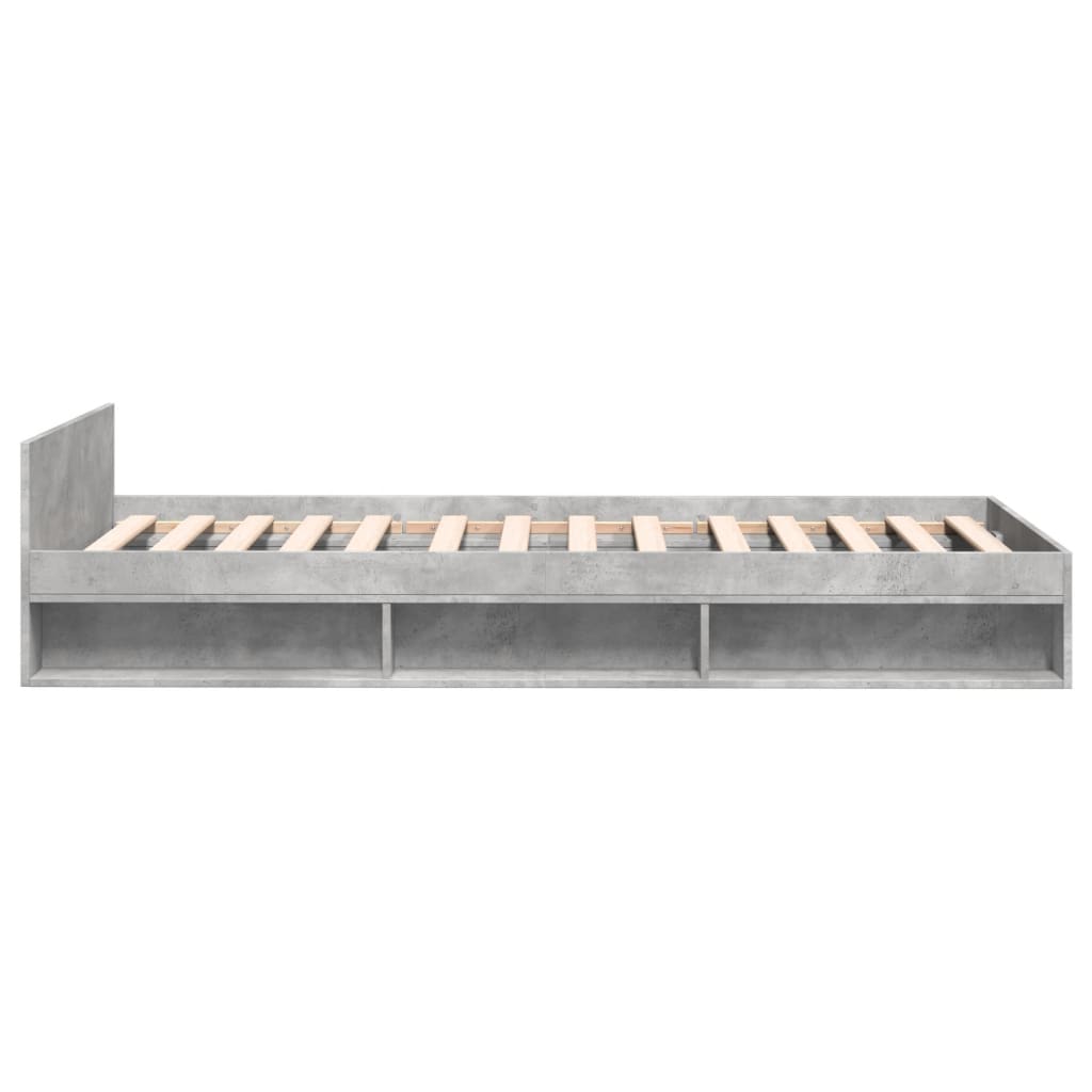 Giroletto Cassetto Grigio Cemento 100x200 cm Legno Multistrato