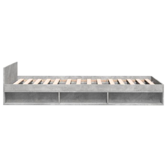 Giroletto Cassetto Grigio Cemento 100x200 cm Legno Multistrato 3280793