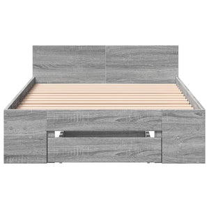 Giroletto Cassetto Grigio Sonoma 75x190 cm Legno Multistrato 3280809