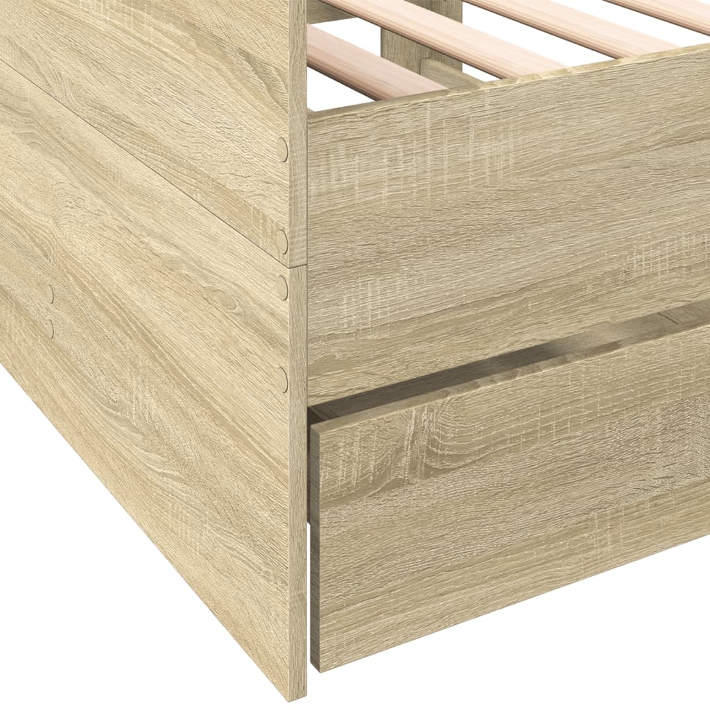 Divano Letto con Cassetti senza Materasso-Sofa Letto-Daybed 100x200 cm 110591