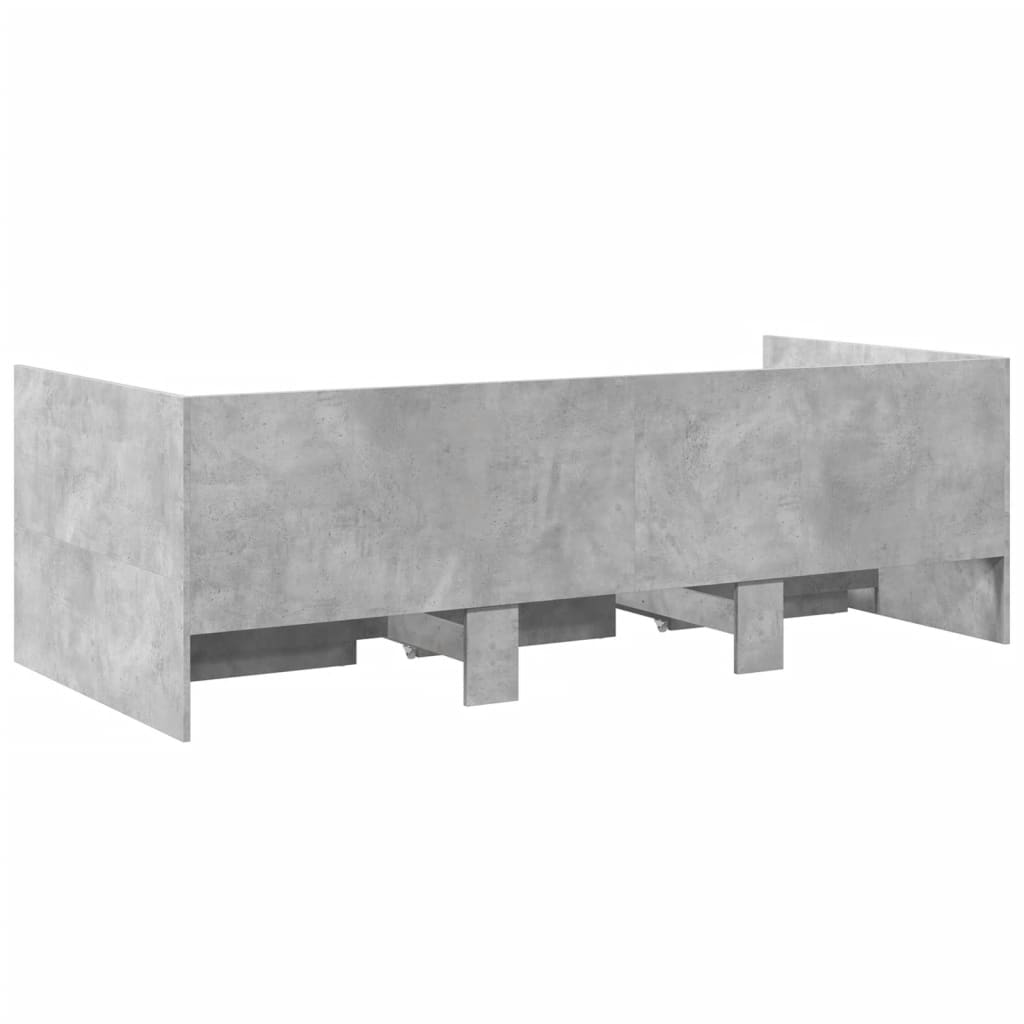 Divano Letto con Cassetti senza Materasso-Sofa Letto-Daybed 100x200 cm 780547