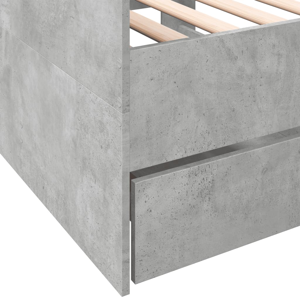 Divano Letto con Cassetti senza Materasso-Sofa Letto-Daybed 100x200 cm 780547