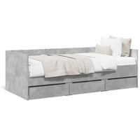 Divano Letto con Cassetti senza Materasso-Sofa Letto-Daybed 90x190 cm 167528