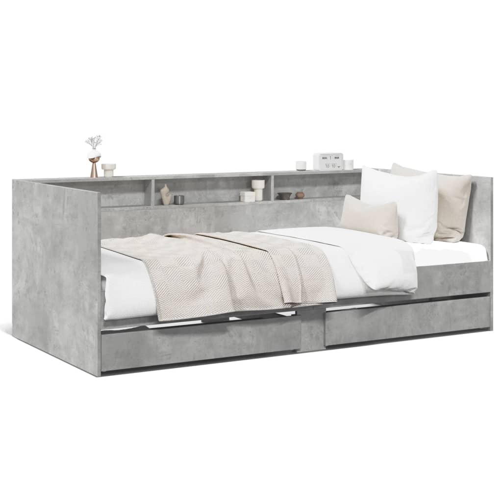 Divano Letto con Cassetti senza Materasso-Sofa Letto-Daybed 100x200 cm 167251