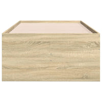 Divano Letto con Cassetti senza Materasso-Sofa Letto-Daybed 90x200 cm 156253