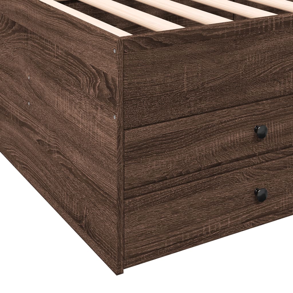 Divano Letto con Cassetti senza Materasso-Sofa Letto-Daybed 75x190 cm 510282