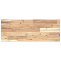 Mensole da Parete 2 pz 100x30x2 cm Legno Acacia Non Trattato 3279376