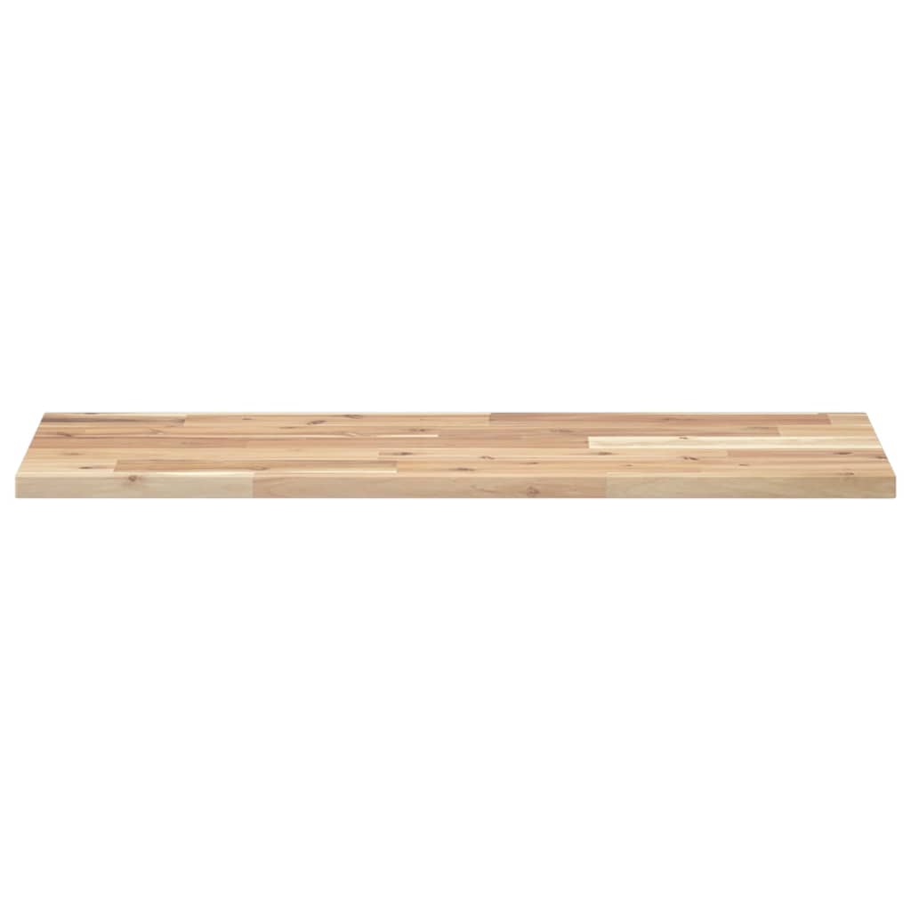 Mensole da Parete 4 pz 100x30x2 cm Legno Acacia Non Trattato 3279378