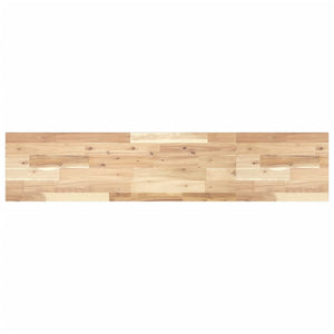 Mensole da Parete 4 pz 120x30x2 cm Legno Acacia Non Trattato 3279382