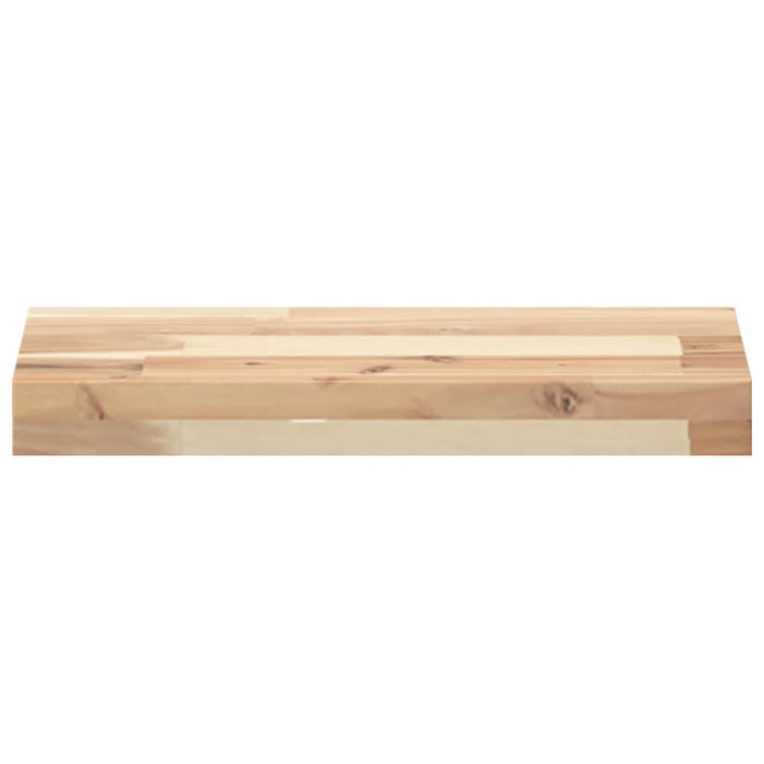 Mensole da Parete 3 pz 40x20x4 cm Legno Acacia Non Trattato 3279417