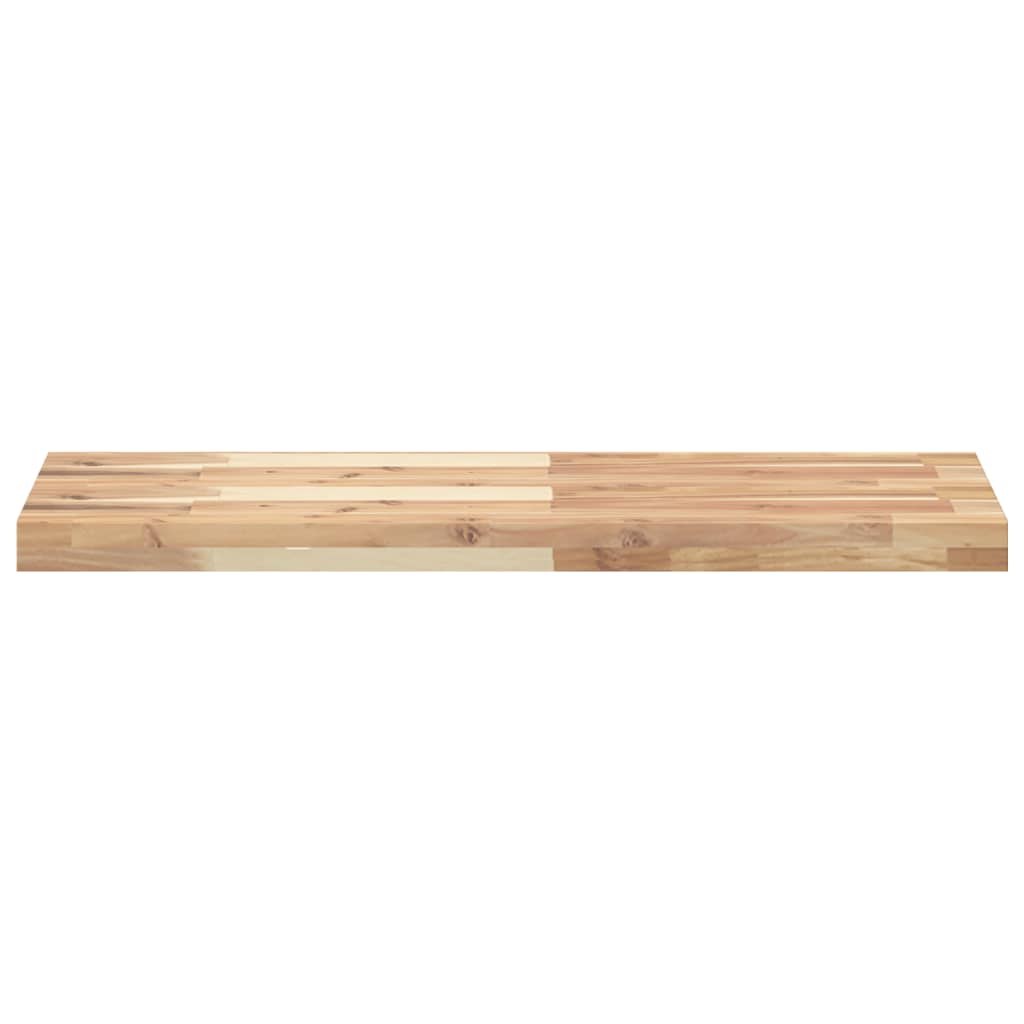 Mensole da Parete 3 pz 100x30x4 cm Legno Acacia Non Trattato 3279457