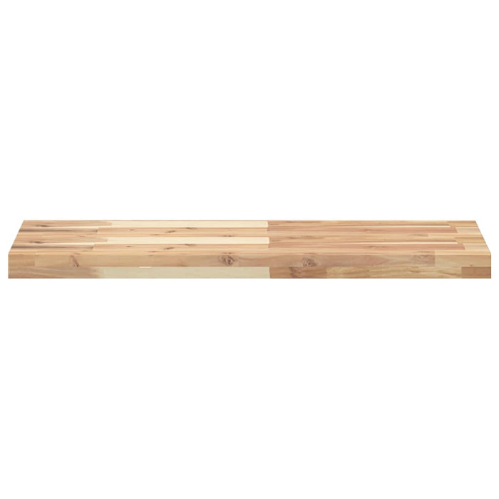 Mensole da Parete 3 pz 100x30x4 cm Legno Acacia Non Trattato 3279457