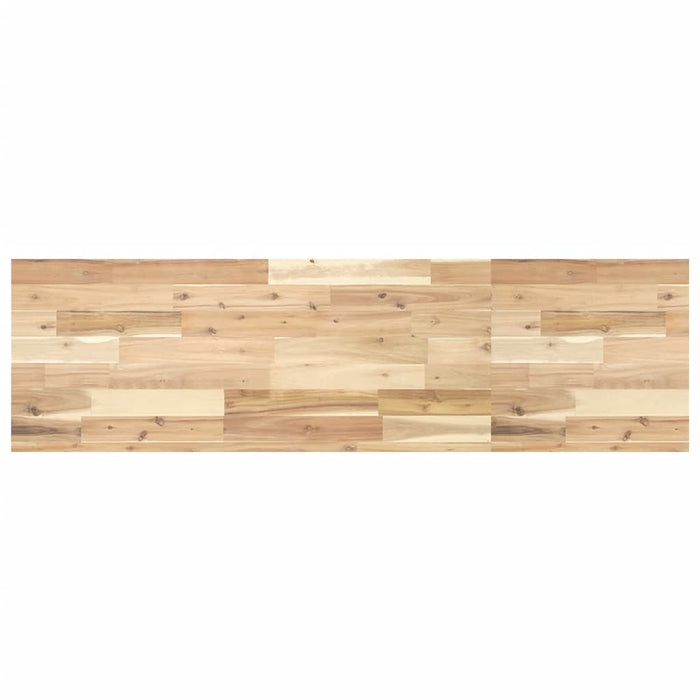 Mensole da Parete 2 pz 160x40x4 cm Legno Acacia Non Trattato 3279492