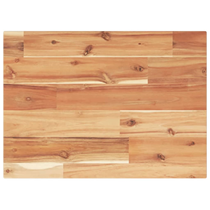 Mensole da Parete 4 pz 40x30x2 cm Legno Acacia Rifinito a Olio 3279526