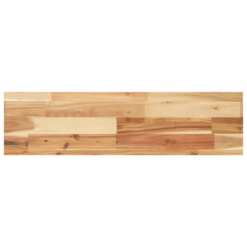 Ripiano a Parete 100x20x4cm Legno Massello Acacia Rifinito Olio 3279587