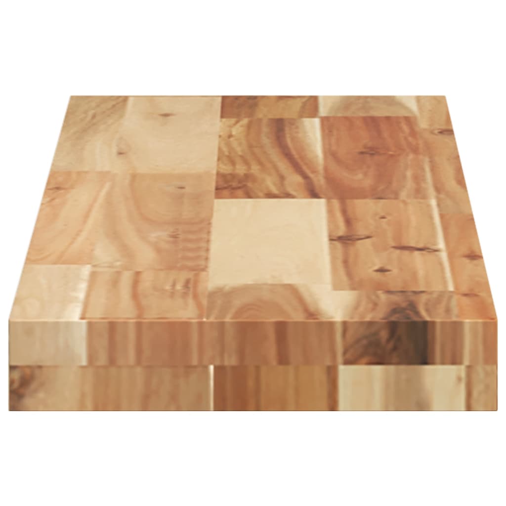 Ripiano a Parete 100x20x4cm Legno Massello Acacia Rifinito Olio 3279587