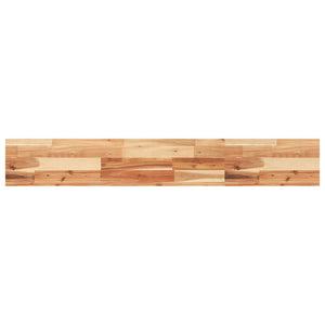 Ripiano a Parete 120x20x4cm Legno Massello Acacia Rifinito Olio 3279591