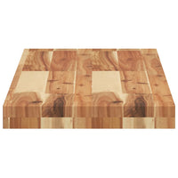 Ripiano a Parete 80x30x4 cm Legno Massello Acacia Rifinito Olio 3279611
