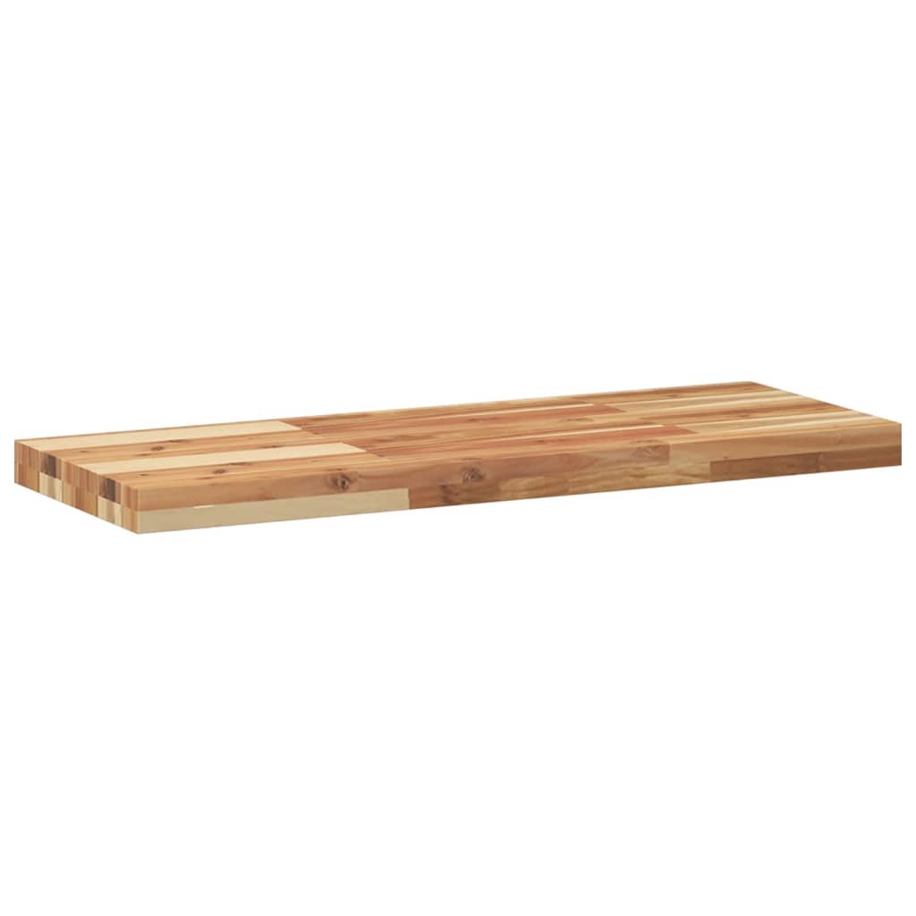 Ripiano a Parete 80x30x4 cm Legno Massello Acacia Rifinito Olio 3279611