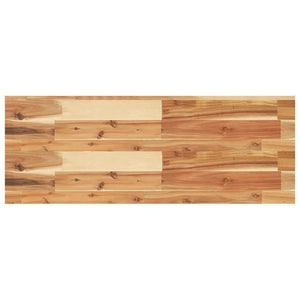 Ripiano a Parete 100x30x4cm Legno Massello Acacia Rifinito Olio 3279615