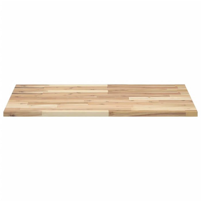 vidaXL Piano da Bagno Non Trattato 100x60x2cm Legno Massello di Acacia