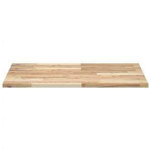 Piano da Bagno Non Trattato 100x60x2cm Legno Massello di Acacia 3279668