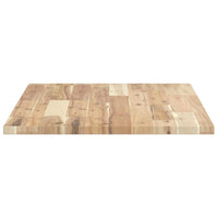vidaXL Piano Scrivania Non Trattato 80x50x2cm Legno Massello di Acacia