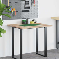 vidaXL Piano Scrivania Non Trattato 100x60x2cm Legno Massello Acacia