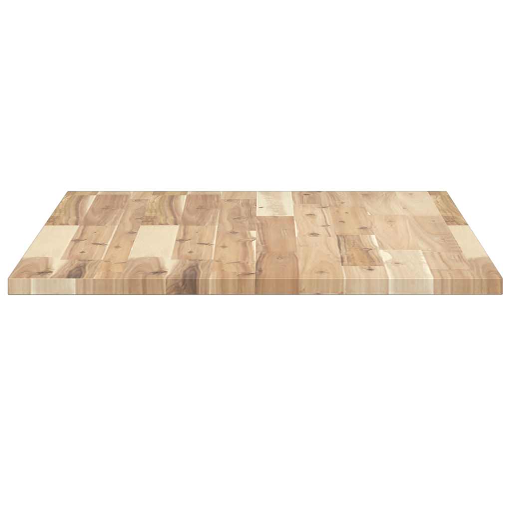 vidaXL Piano Scrivania Non Trattato 100x60x2cm Legno Massello Acacia